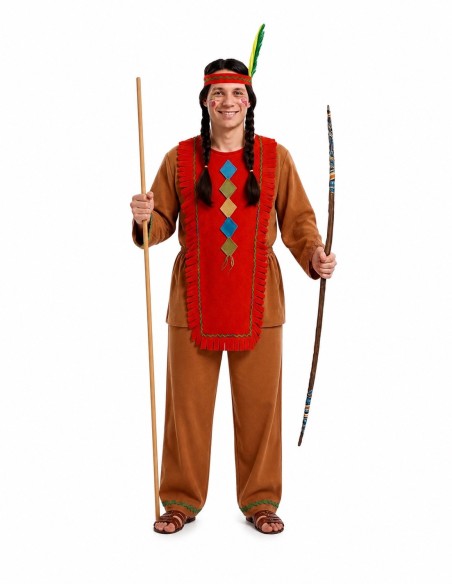 Costume Indien Taille L | Costumes pour Adultes Le Roi du Carnaval